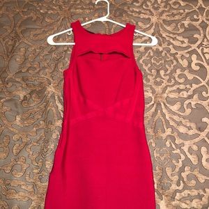 Red bandage dress from Bebe